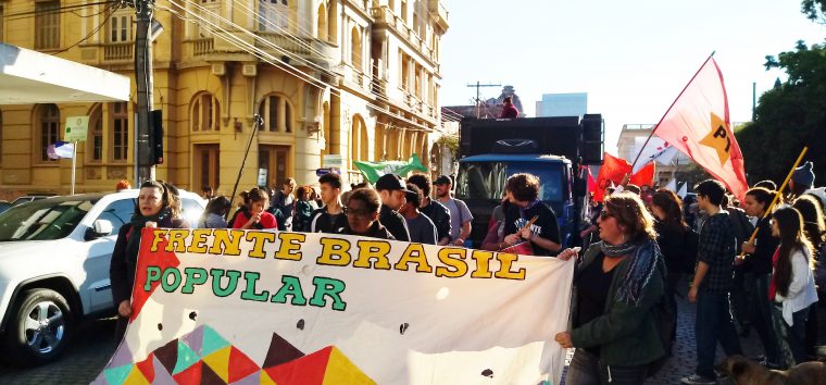  Greve Geral em Pelotas pede a saída de Temer e o fim das reformas