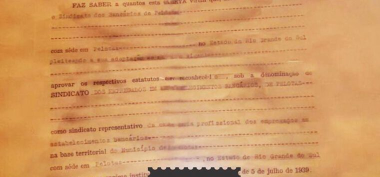  Há 84 anos lutando em defesa dos direitos da categoria