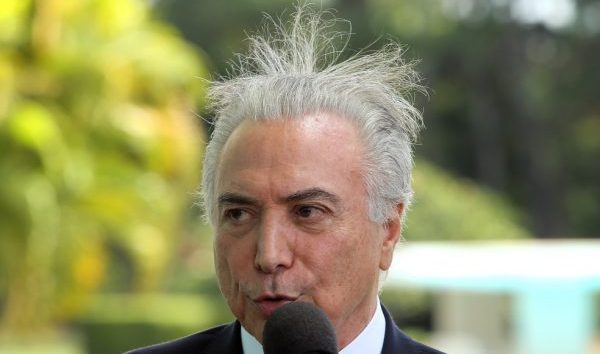  Temer quer agradar capital internacional