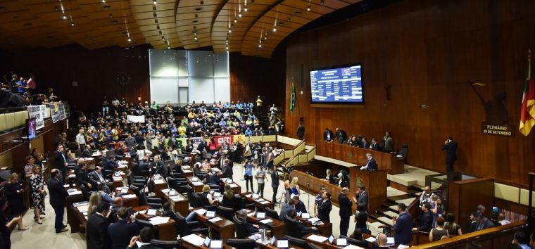  Sartori convoca Assembleia Legislativa para votar regime fiscal durante recesso