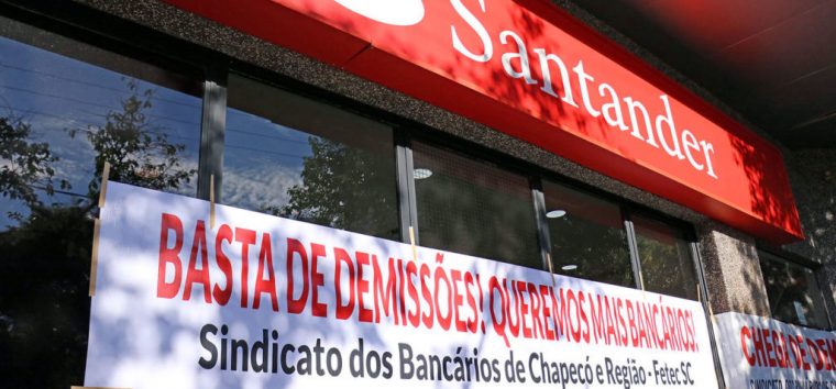  Santander ameaça de demissão quem não aumenta vendas