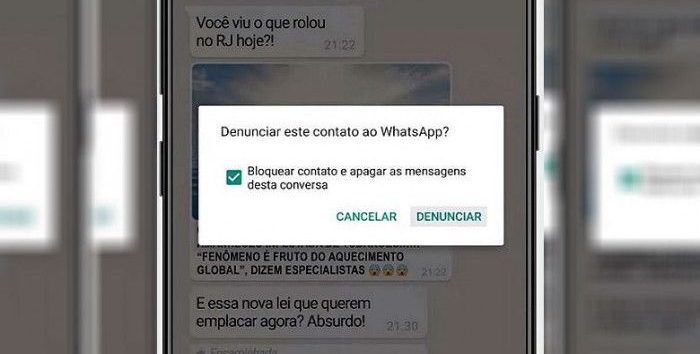  WhatsApp explica como denunciar emissores de notícias falsas