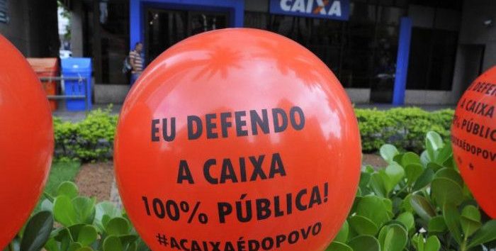  Nova pesquisa revela que brasileiros continuam contrários à privatização da Caixa