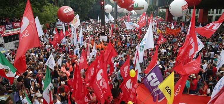  Centrais se unem no 1º de Maio contra Bolsonaro e reforma