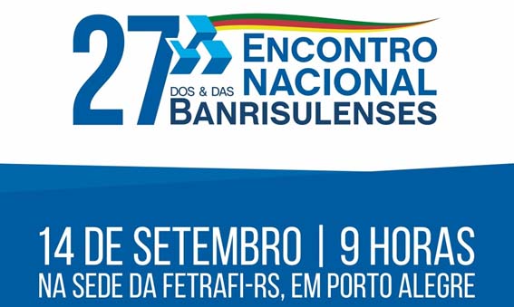  Banrisulenses realizam encontro nacional no dia 14 de setembro