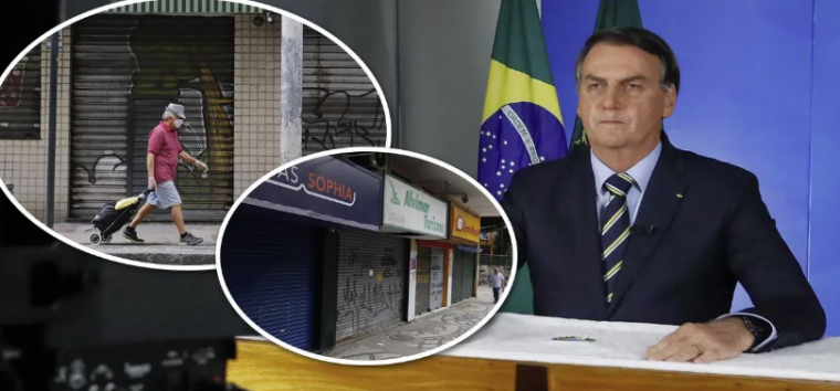  Bolsonaro mantém discurso genocida e diz que comércio deve abrir