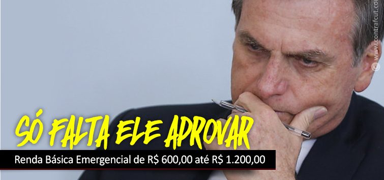  Auxílio emergencial é aprovado no Senado e segue para sanção de Bolsonaro
