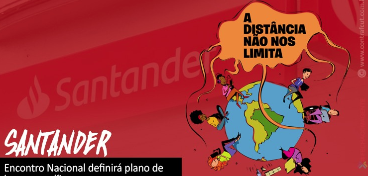  Encontro Nacional dos Bancários do Santander ocorre nesta terça (14)