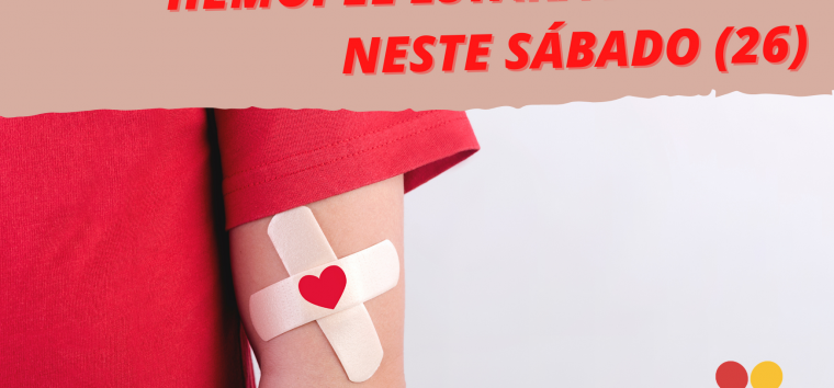  Sábado também é dia de doar sangue: estoques estão baixos no Hemocentro