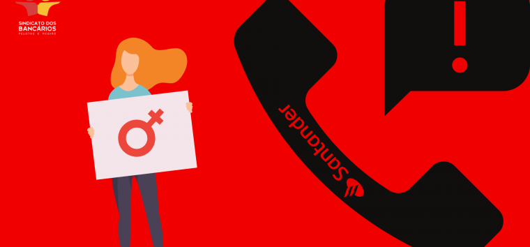  Luta sindical: Santander cria canal de denúncia de violência de gênero