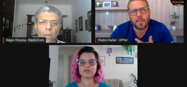  Pedro Hallal critica reabertura do comércio em Pelotas