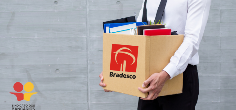  Bradesco demite e fecha agências em todo o país