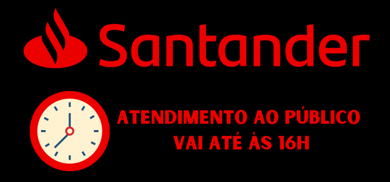 Santander volta a abrir agências até às 16h