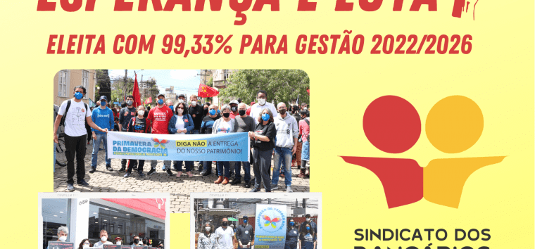  Eleições do Sindicato: Esperança e Luta é eleita  para gestão 2022/2026