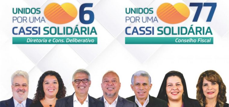  Eleições da Cassi: Sindicato  apoia as chapas 6 e 77