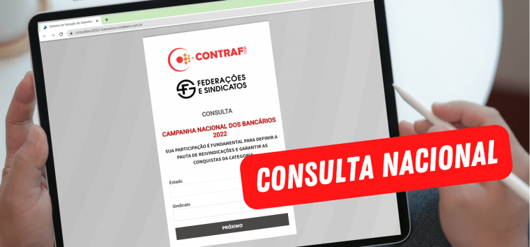  Sindicato convoca categoria para  Consulta Nacional