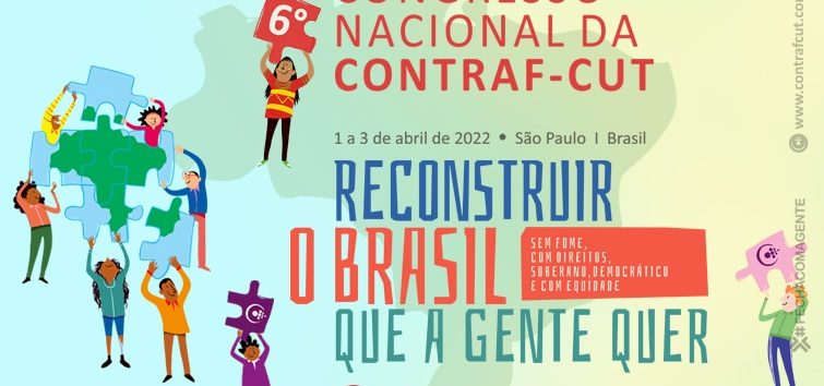  6º Congresso da Contraf-CUT começa nesta sexta-feira (1º)