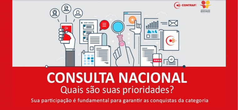  PARTICIPE AQUI: Consulta aos bancários encerra-se nesta sexta (03/06)