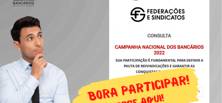  Consulta para a Campanha Nacional dos Bancários