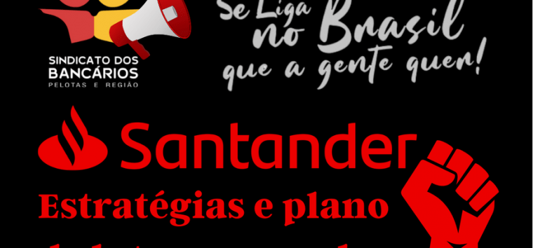  Bancários do Santander definem estratégias para negociação com o banco