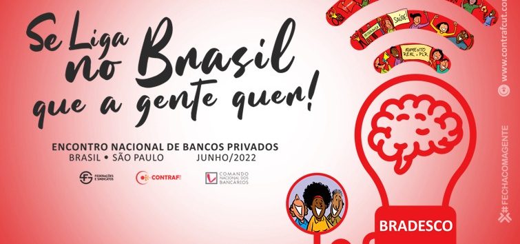  Bancários do Bradesco realizam encontro nacional nesta quinta-feira (9)