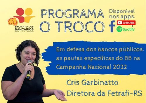 Acompanhe pelo app da sua preferência