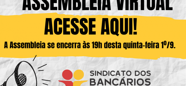  Assembleia Virtual – ACESSE AQUI!