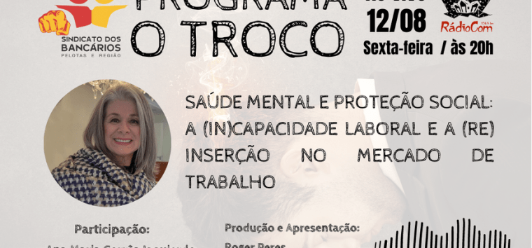  O Troco recebe a advogada Ana Maria Isquierdo, nesta sexta (12/08)