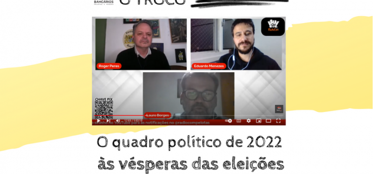  Episódio disponível: cientista social, Lauro Borges, avalia eleições