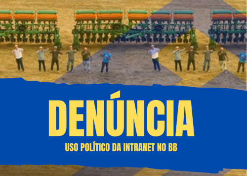 Após crítica de bancários sobre uso político da intranet, imagem foi alterada (1)