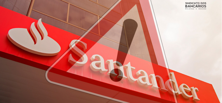  Santander fechou 307 agências e 104 PABs em um ano