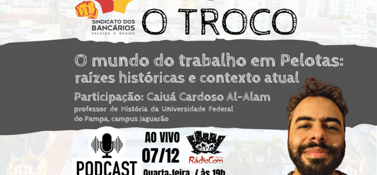  O Troco recebe o historiador Caiuá Cardoso Al-Alam