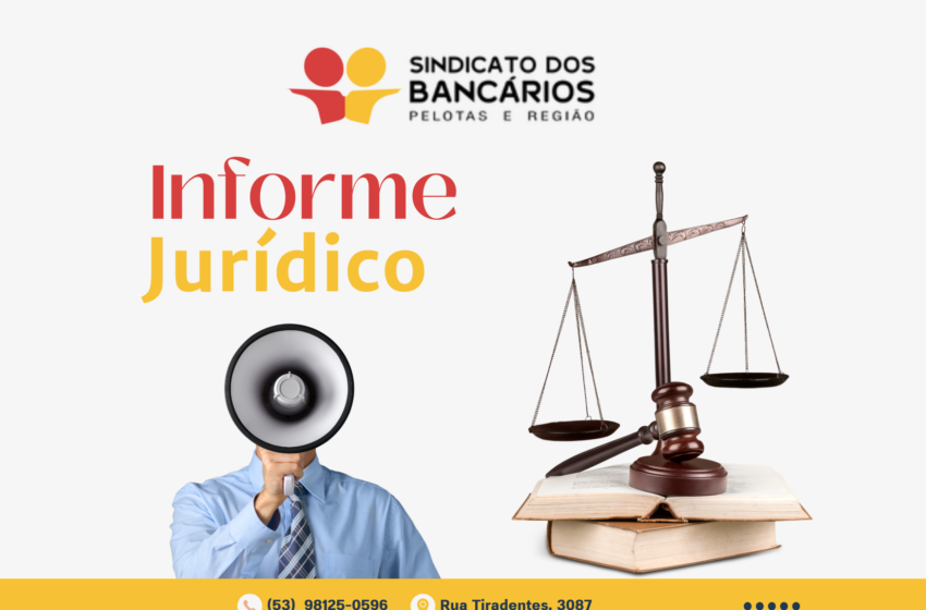  Informe Jurídico sobre processo das RVs do Banrisul