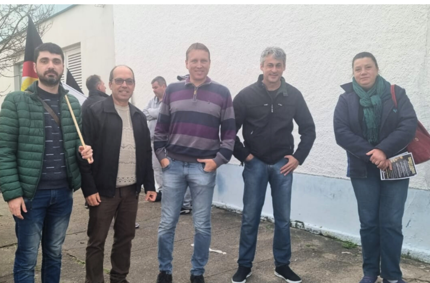  Protesto alerta para precarização do serviço de energia elétrica