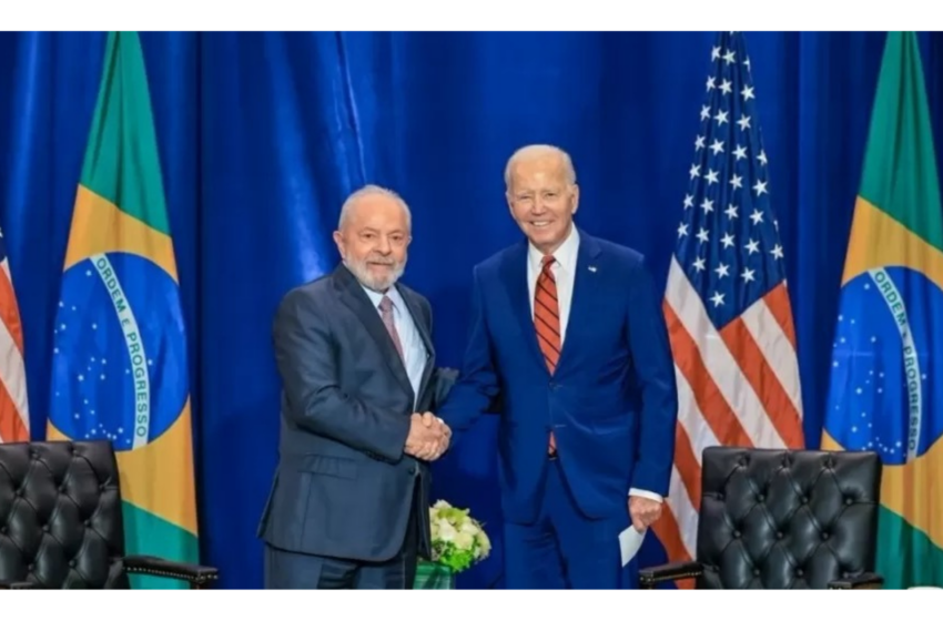  Não há democracia sem sindicato forte, diz Lula em encontro com Biden