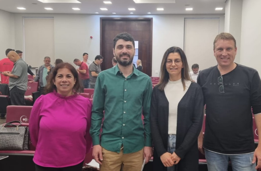  Diretores do Sindicato marcam presença no Curso de Vigilância e Atenção à Saúde do Trabalhador