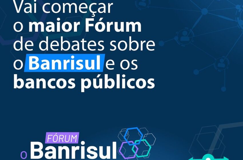  Fórum “O Banrisul que queremos!” será realizado no dia 8 de abril em Pelotas
