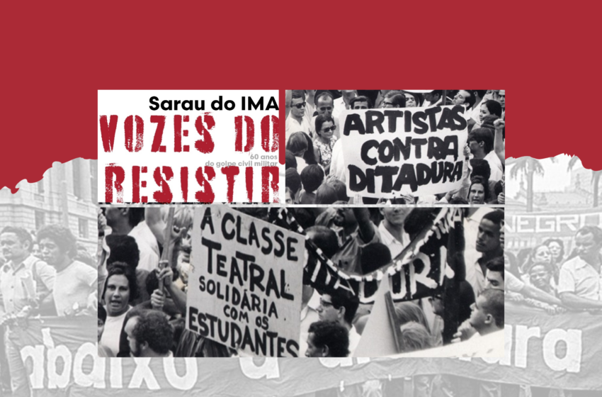  IMA promove Sarau: vozes do resistir