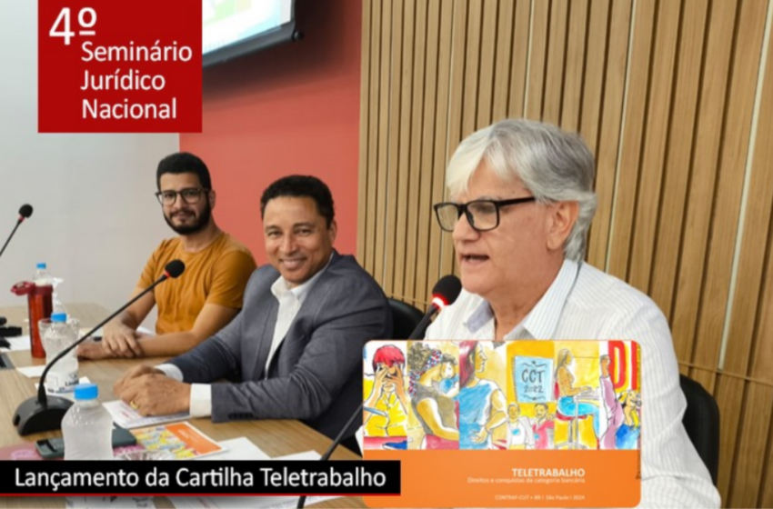  Contraf-CUT lança caderno sobre teletrabalho