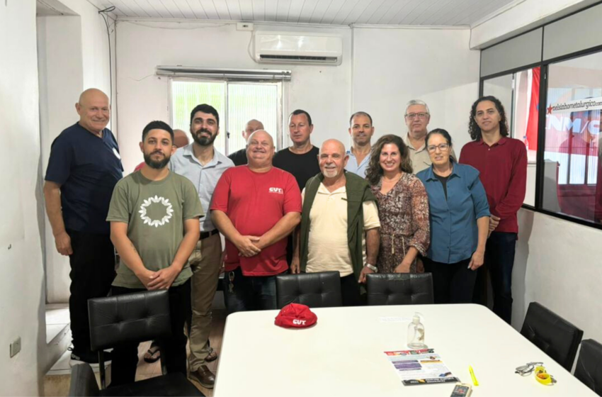  Movimento sindical de Pelotas reúne-se com representantes do MTE
