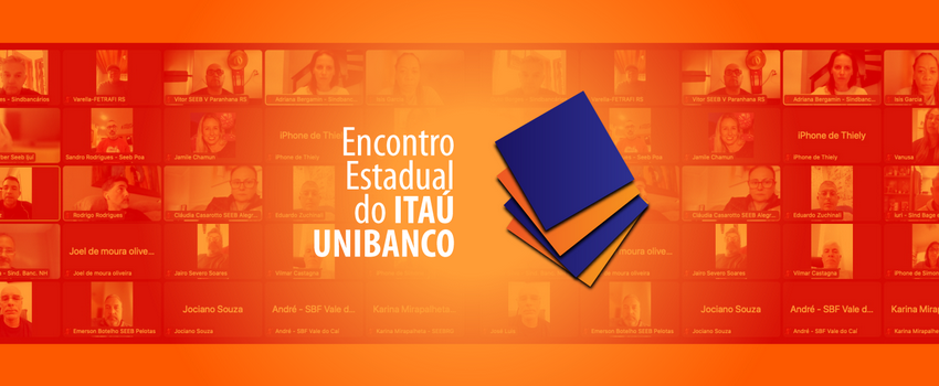  Encontro Estadual do Itaú destaca lucratividade do banco e pautas a serem debatidas nacionalmente