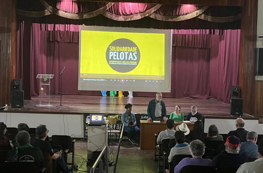  Movimento Solidariedade Pelotas terá fórum permanente com IFSul e UFPel 