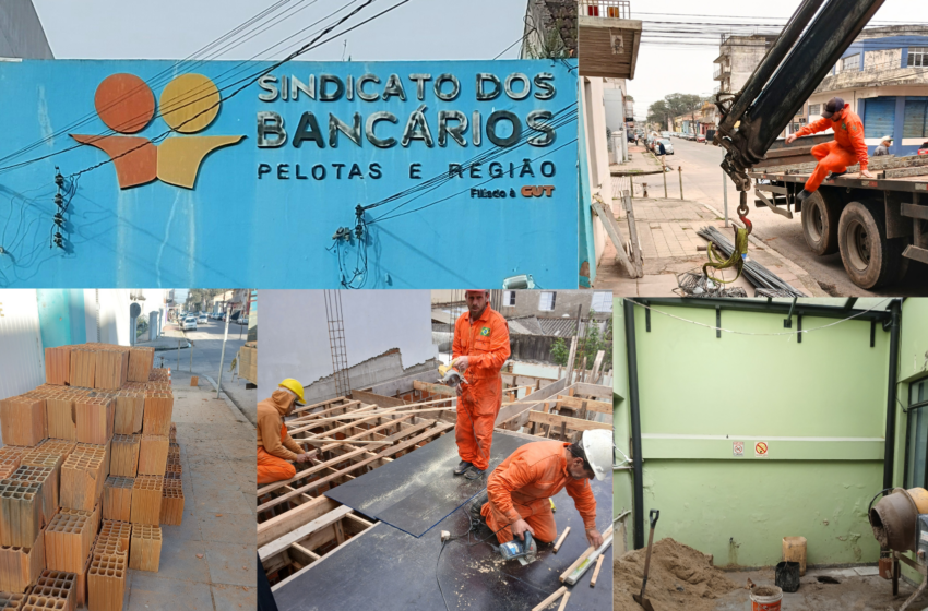  Sindicato convoca Assembleia para deliberação sobre a obra que está sendo realizada em sua sede