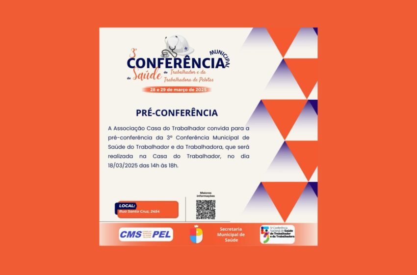  Pré-conferência debate saúde do trabalhador e prepara participação sindical