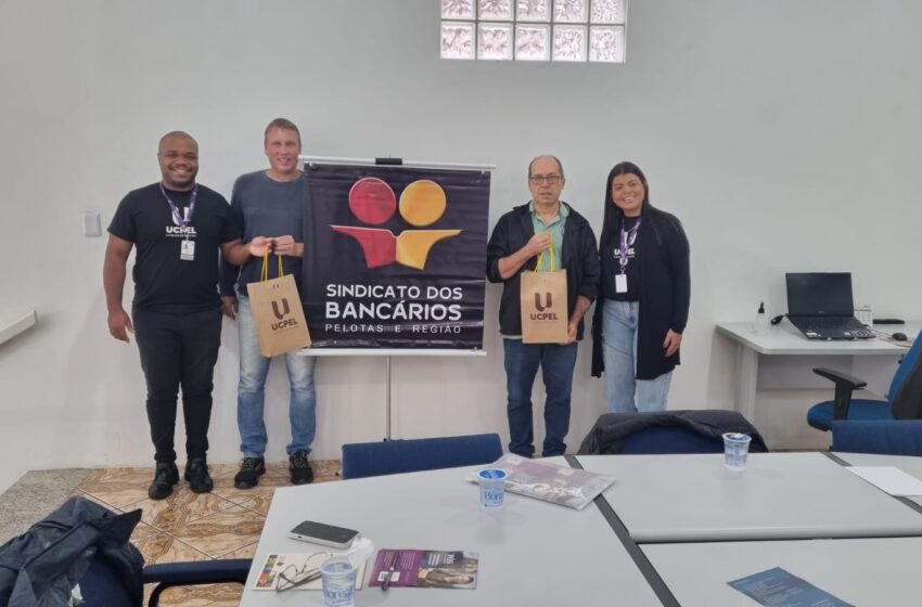  Sindicato e Universidade Católica de Pelotas renovam vínculo de convênio