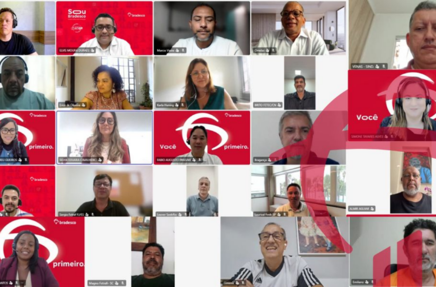  COE Bradesco debate PPR, educação e condições de trabalho em reunião com o banco
